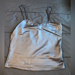 Shein Large Leather Tank Top